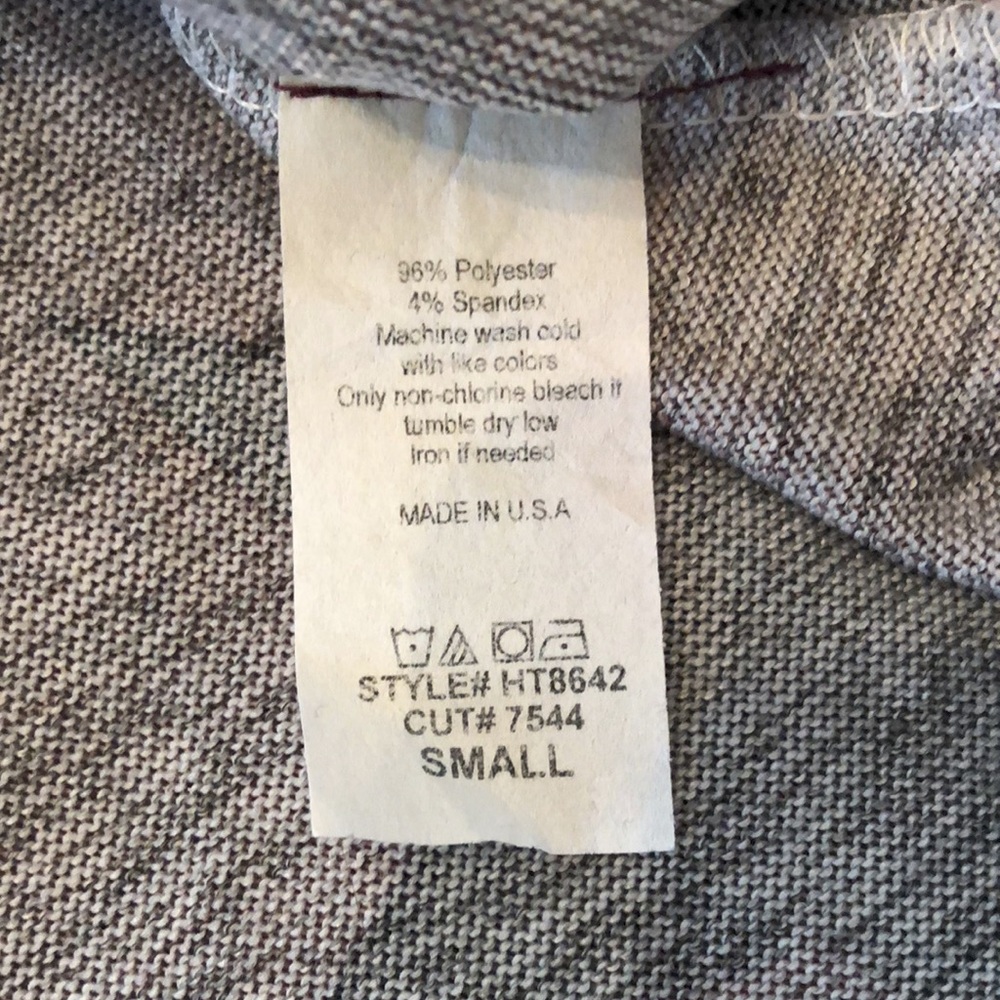 NWOT Hopely Star Top in Burgundy Maroon Size Small - Picture 11 of 16